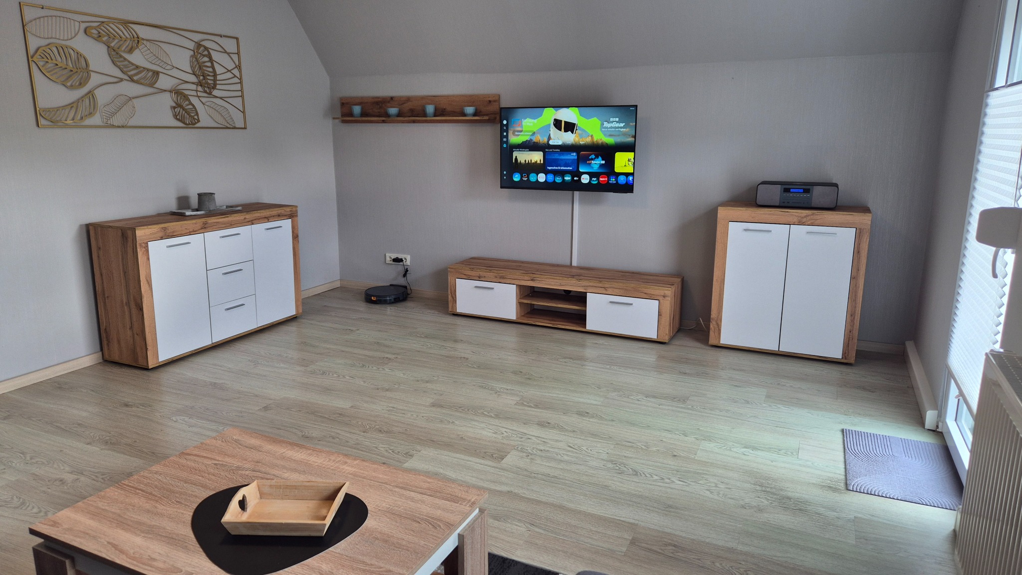 Wohnzimmer mit Sitzecke
